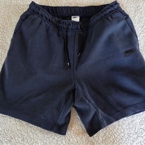 Nike Tech Men's Navy Athletic Drawstring Shorts